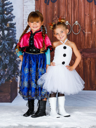Kids Halloween Costumes | Lil Ice Queen Dress | Mia Belle Girls