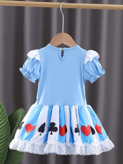 Little Girls Princess Dresses | Looking Glass Apron Cupcake Dress