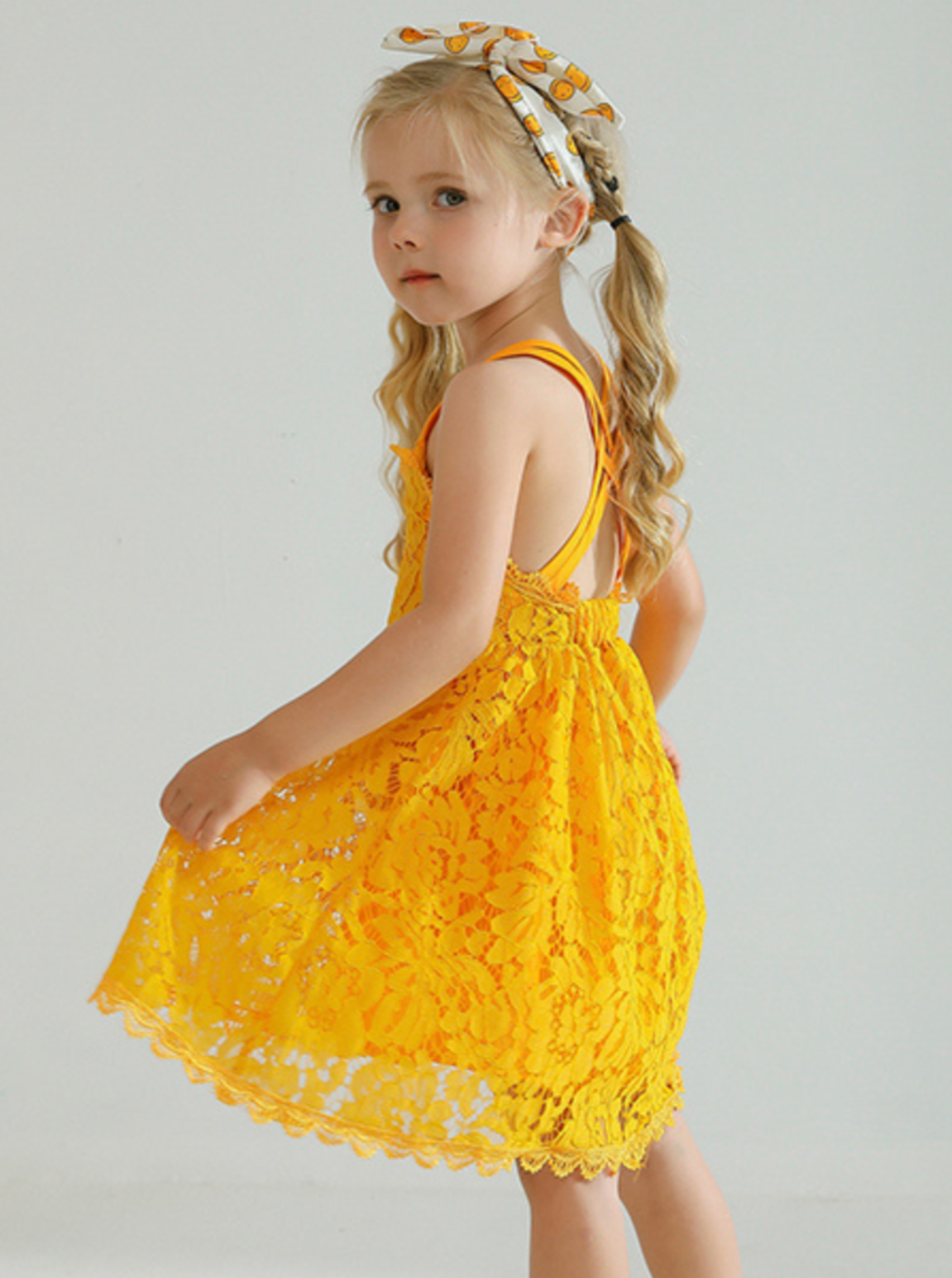 Spring Blossoms Lace Floral Sundress