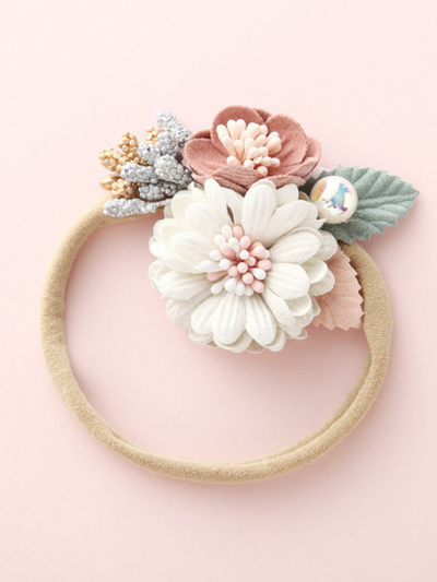 Beloved Blossoms Baby Flower Hairband