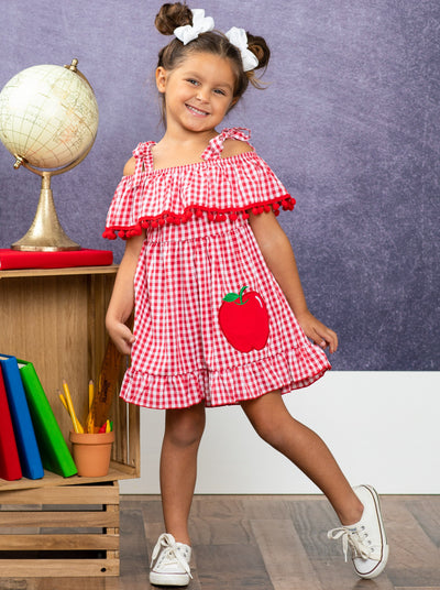 Back To School Dresses | Cute Apple Dress | Girls Clothing Boutique
