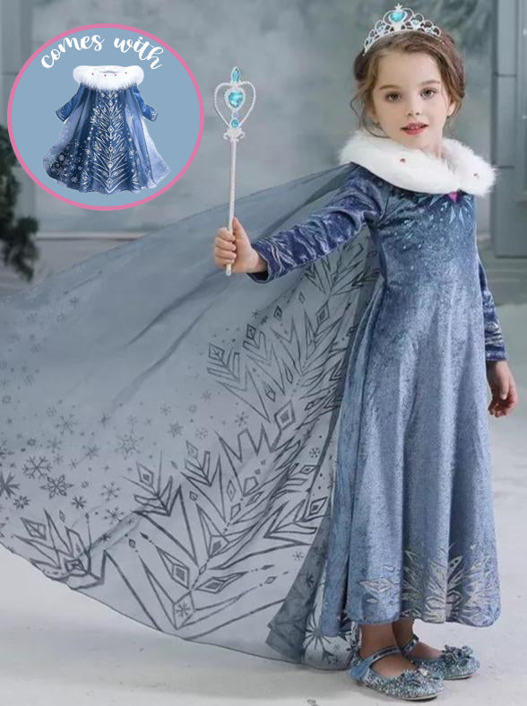 Halloween Costumes | Frozen Inspired Costume Set | Mia Belle Girls