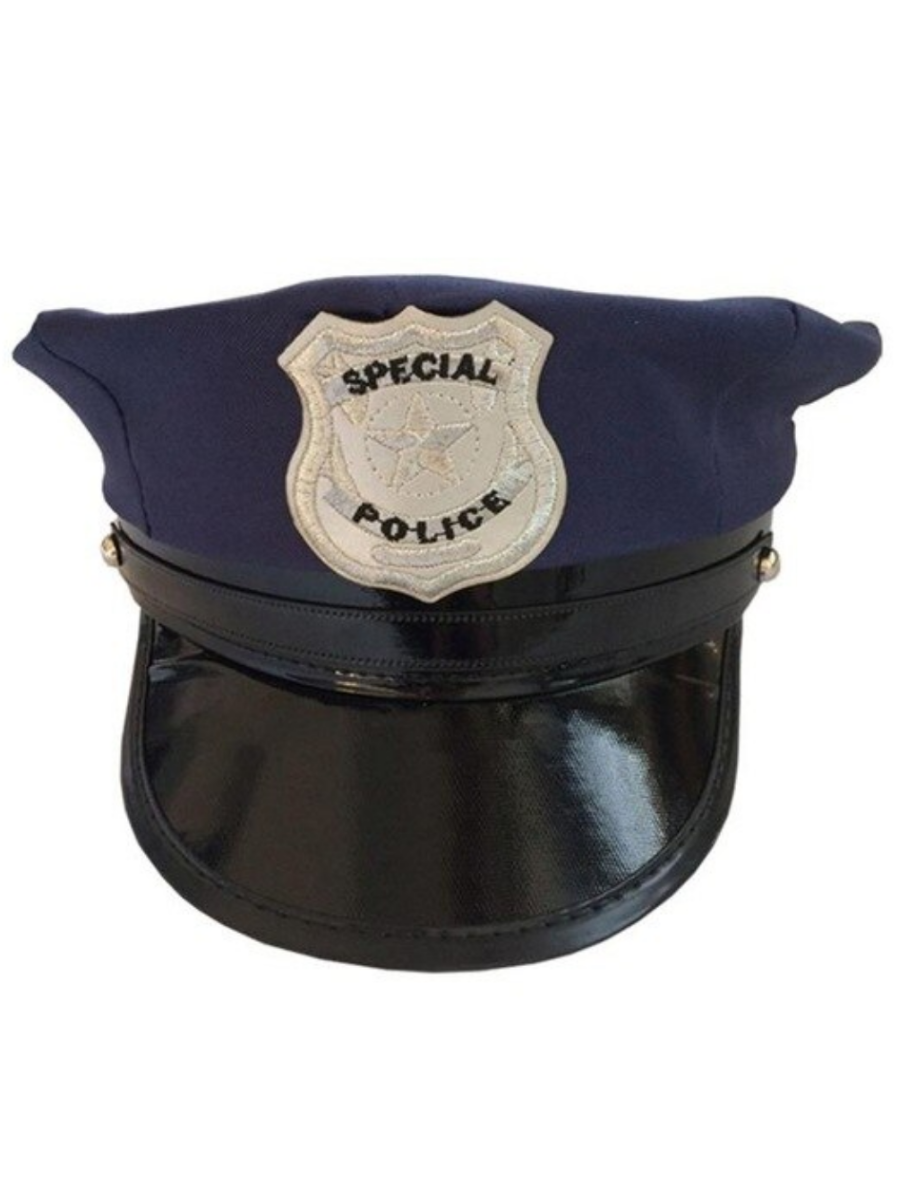 Kids Halloween Accessories | Police Officer Prop Hat | Mia Belle Girls