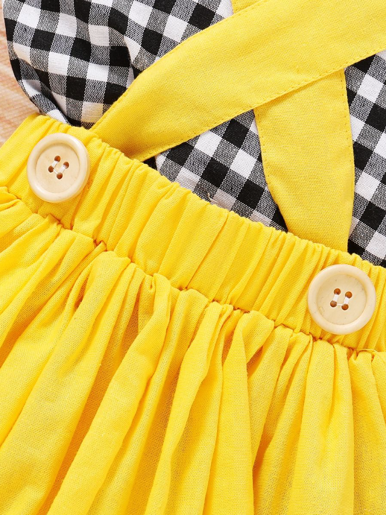 Baby Bright As The Sun Top with Skirt Set
