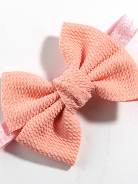 Baby Little Bow Headband dusty pink