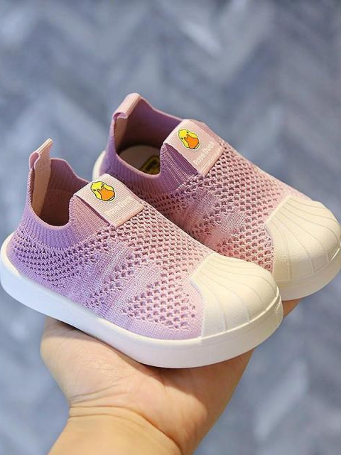 Back To School Shoes | Gradient Mesh Knit Sneakers | Mia Belle Girls