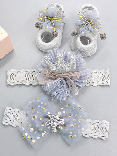 Baby Picture Perfect Headband and Shoes Set
