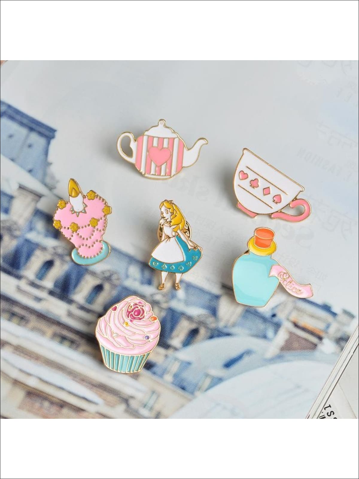 Alice in Wonderland Pins - Pins