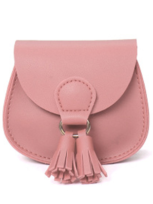 Girls Saddlebag Style Crossbody Handbag