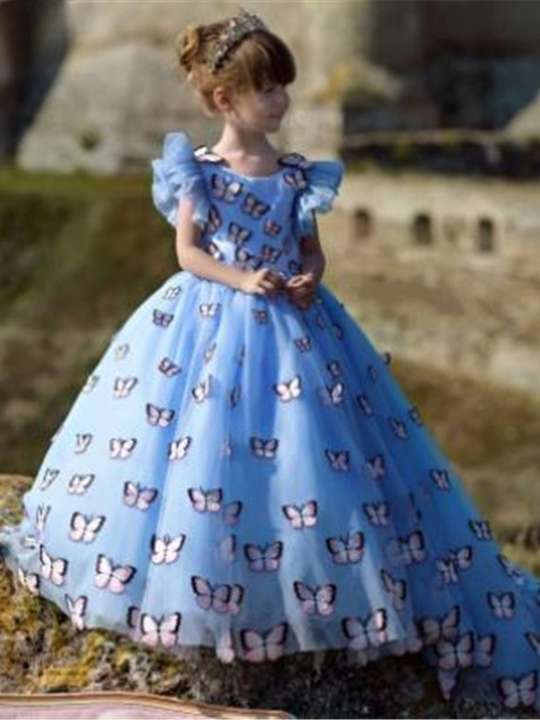 Butterfly Fairytale Ball Gown