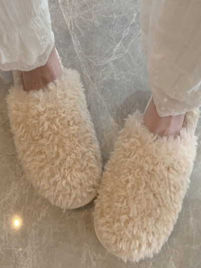Women's Warm Fuzzy House Slippers By Liv and Mia- Mia Belle Girls