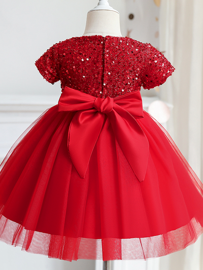Girls Special Occasion Dresses | Sequin Bodice Formal Tutu Dress