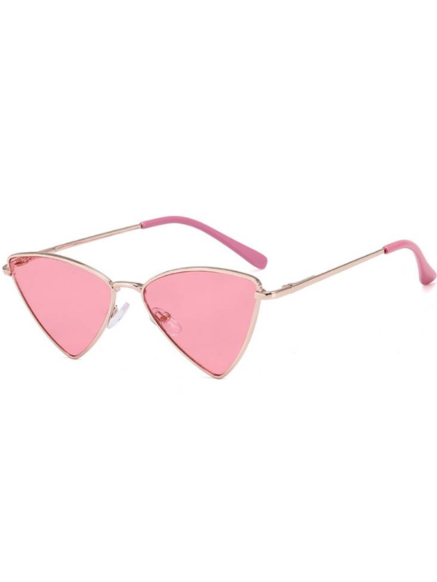 Girls cat eye sunglasses pink-dusty pink-red-silver-blue-brown-black