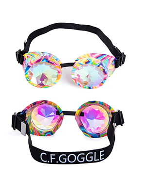 Halloween Accessories | Big Lens Eyewear Goggles - Mia Belle Girls