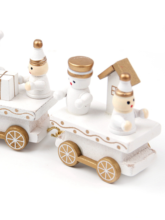 Mia Belle Girls Wooden Train Christmas Toy | Christmas Accessories