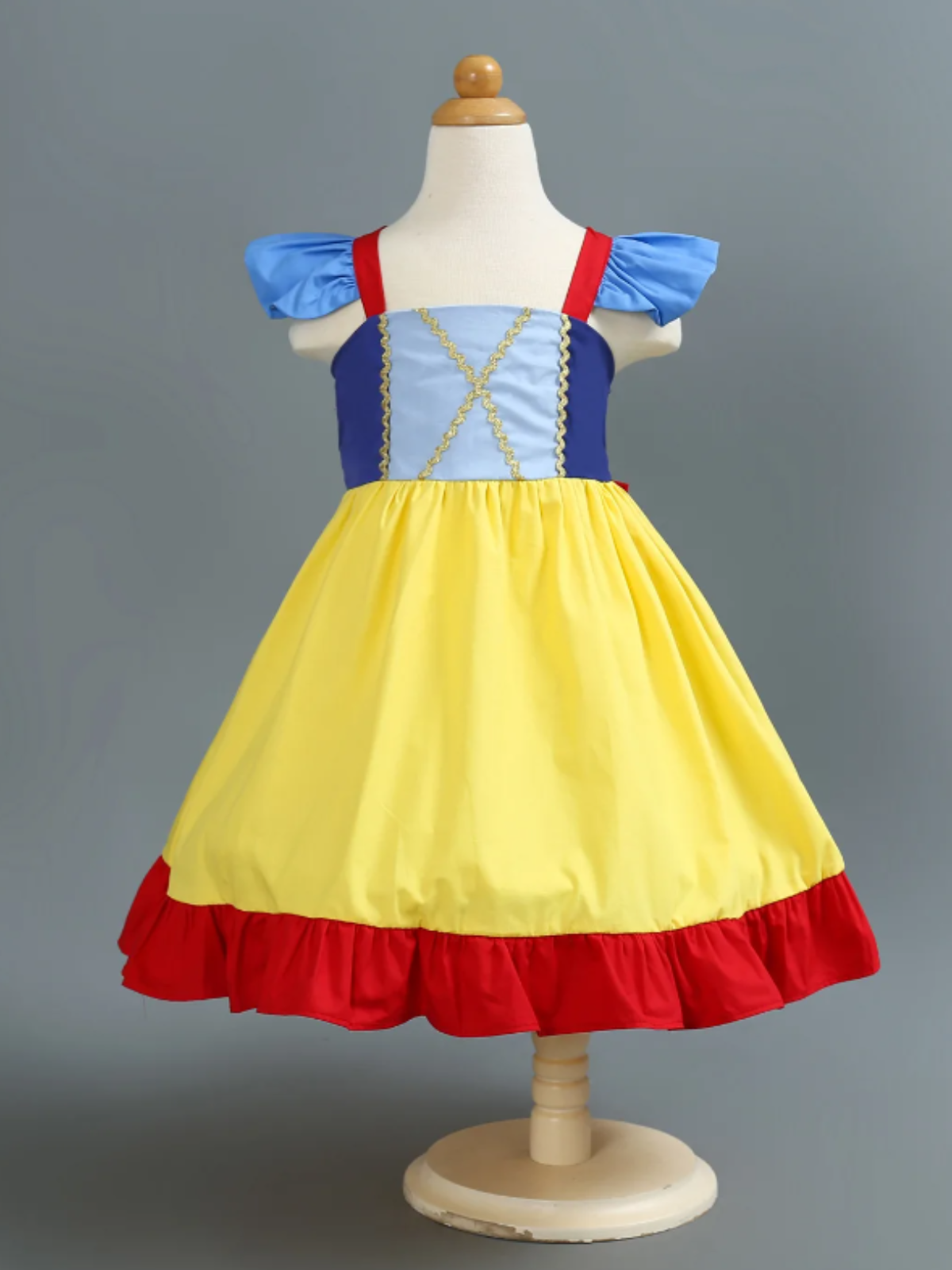 Mia Belle Girls Flutter Sleeve Princess Dress | Princess Dress Up