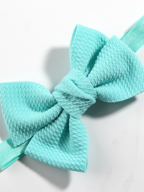 Baby Little Bow Headband turquoise