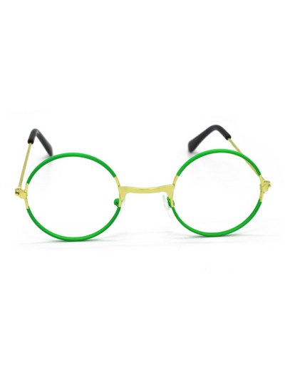 Halloween Accessories | Mirabel Green Prop Glasses | Mia Belle Girls