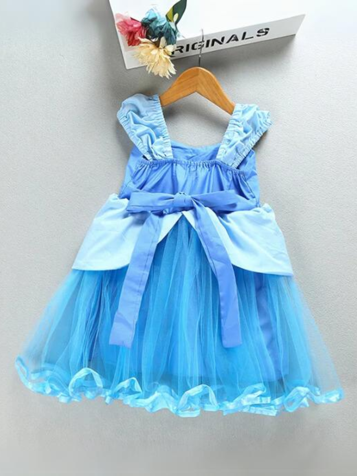 Mia Belle Girls Cinderella Inspired Tutu Dress | Princess Dress Up