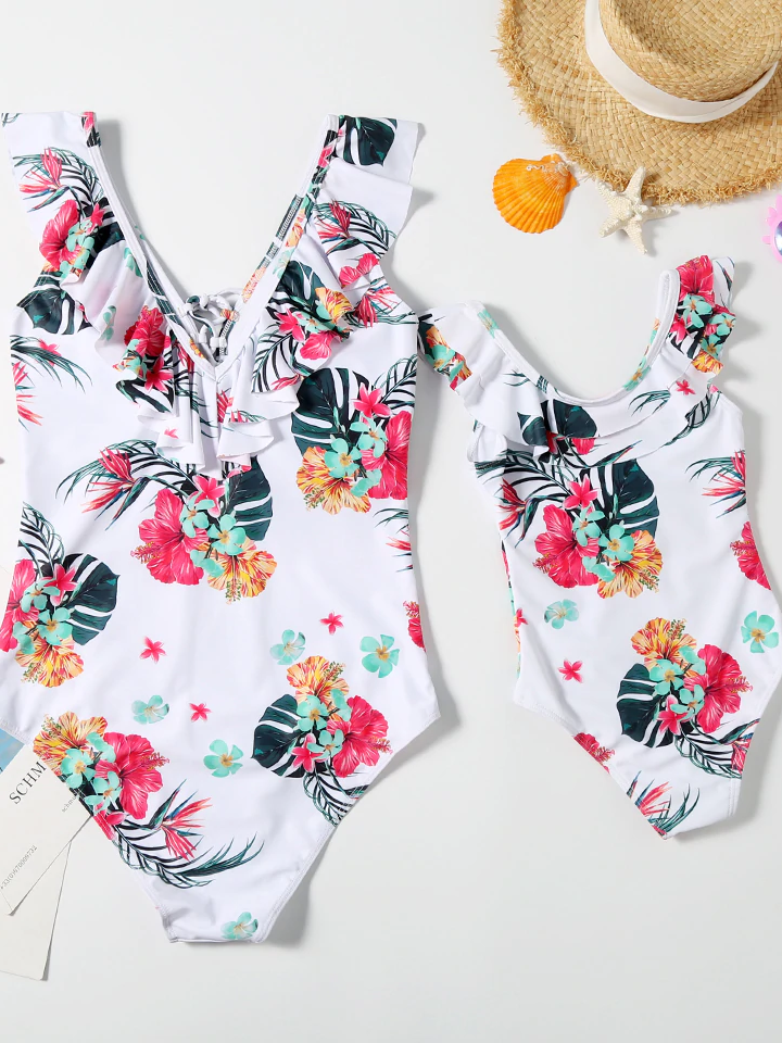Mom And Me  Beach Party Swimsuit