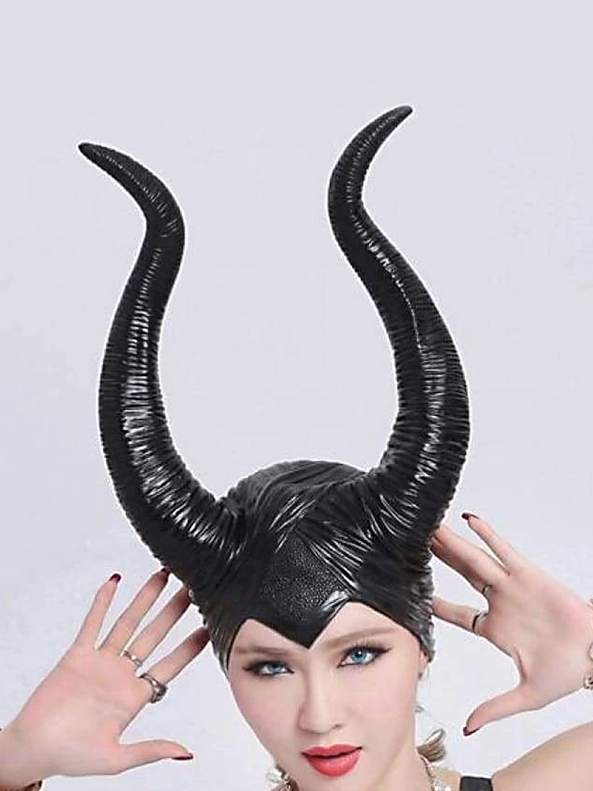 Halloween Accessory | Women's Maleficent Inspired Headpiece - Mia Belle Girls