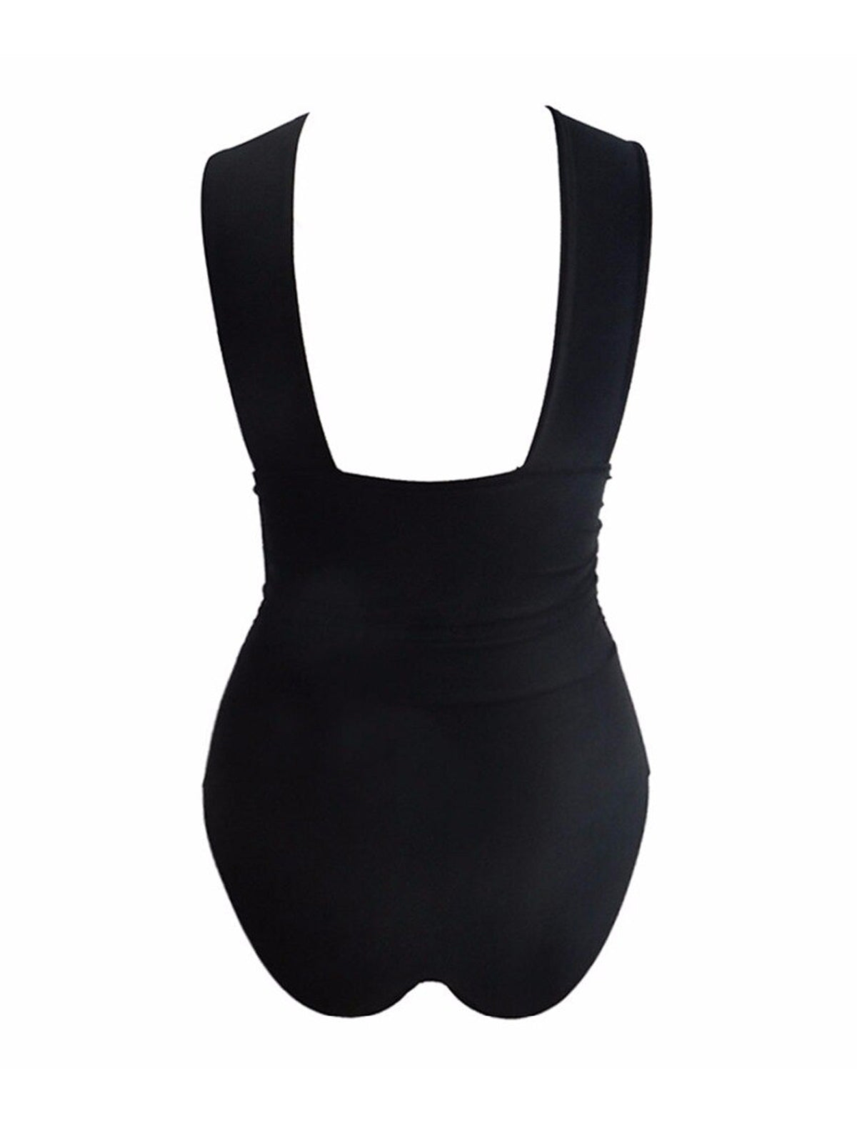 Women's Wrapped Halter One Piece Swimsuit