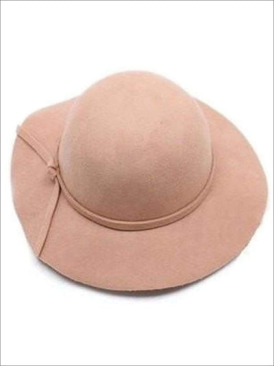 Mia Belle Girls Beige Floppy Hat | Girls Accessories