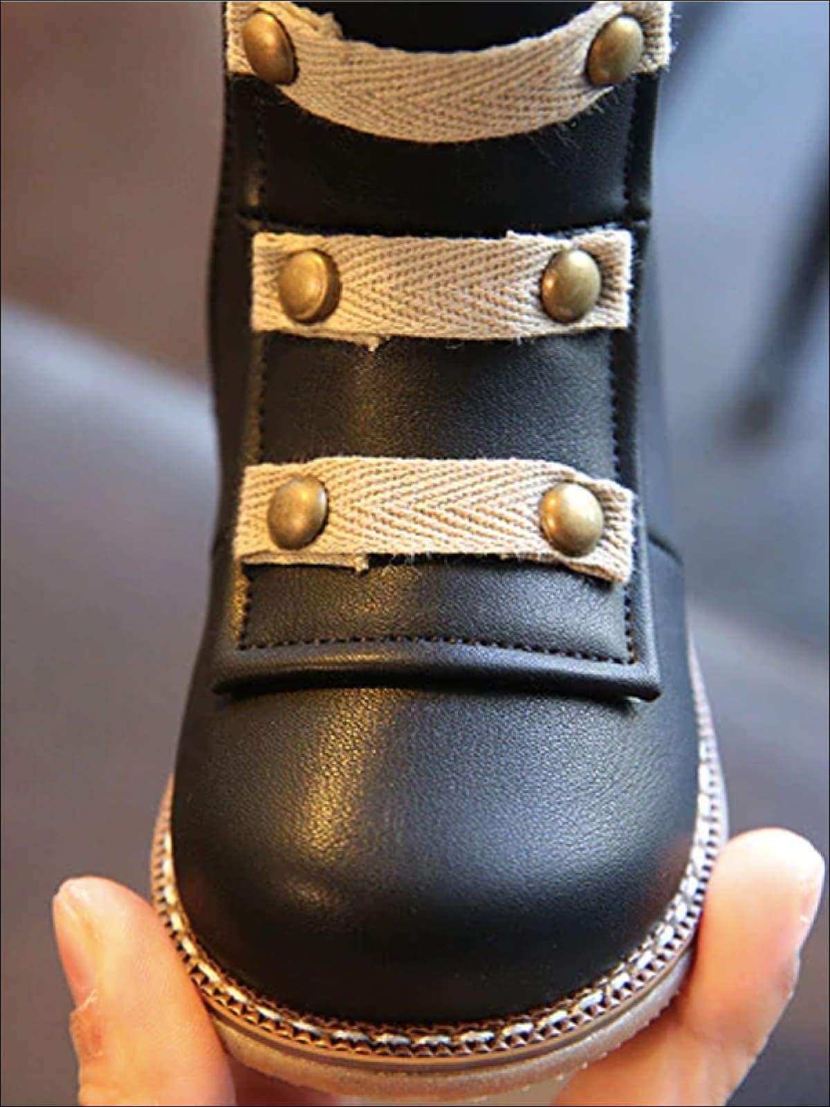 Dior Buckle Military Combat Boot