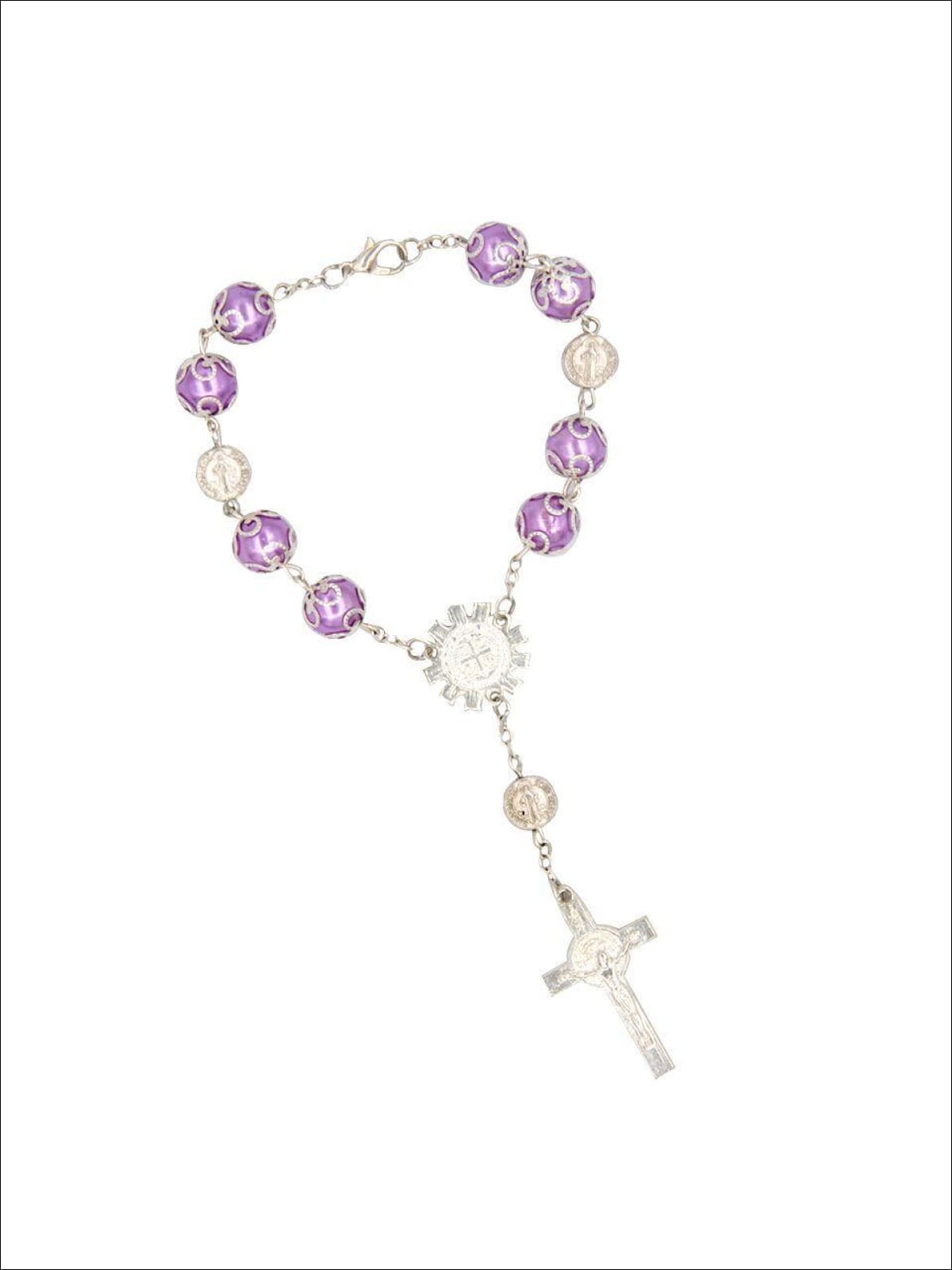 Girls Cross Rosary - Girls Accessories
