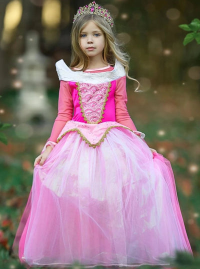 Girls Halloween Costumes | Sleeping Beauty Costume  - Mia Belle Girls