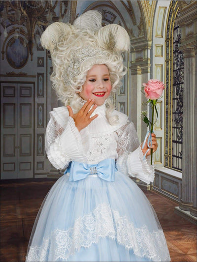 Deluxe Marie Antoinette Inspired Halloween Costume - Mia Belle Girls