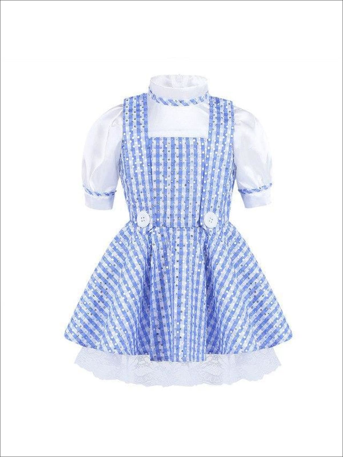 Girls Dorothy from Wizard of Oz Inspired Halloween Costume - Girls Halloween Costume