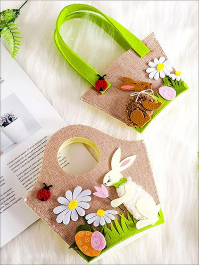 Girls Easter Rabbit Felt Handbag - Girls Accessories