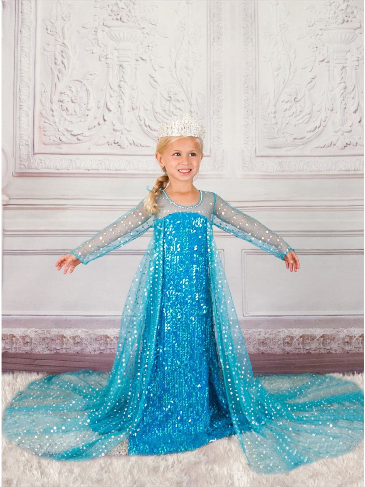 Frozen Princess Dress Girls Dress Costume Dress Skirt - China Dress Skirt  and Party Costume price | Made-in-China.com