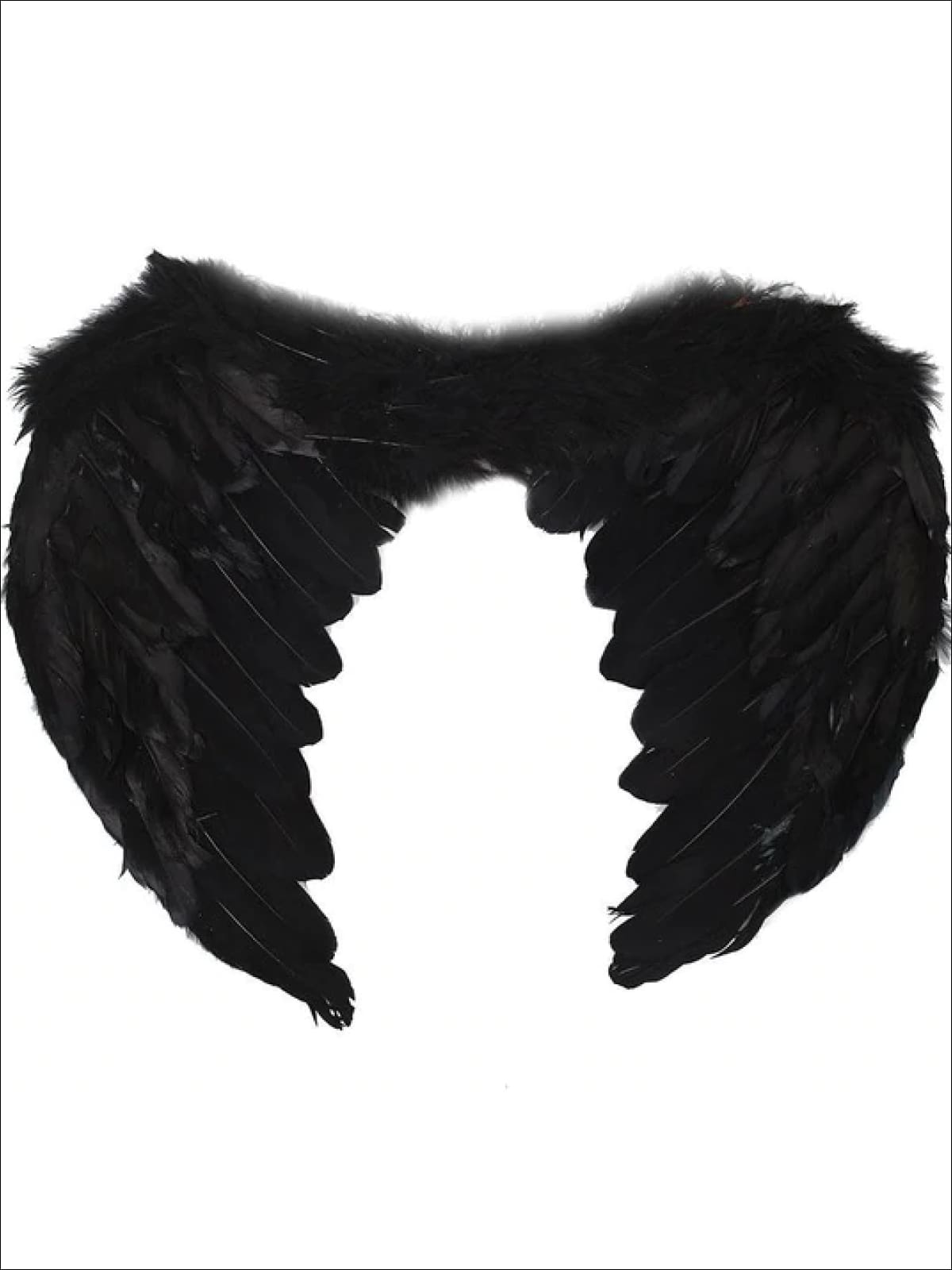 Kids Halloween Accessories | Black Feather Wings | Mia Belle Girls