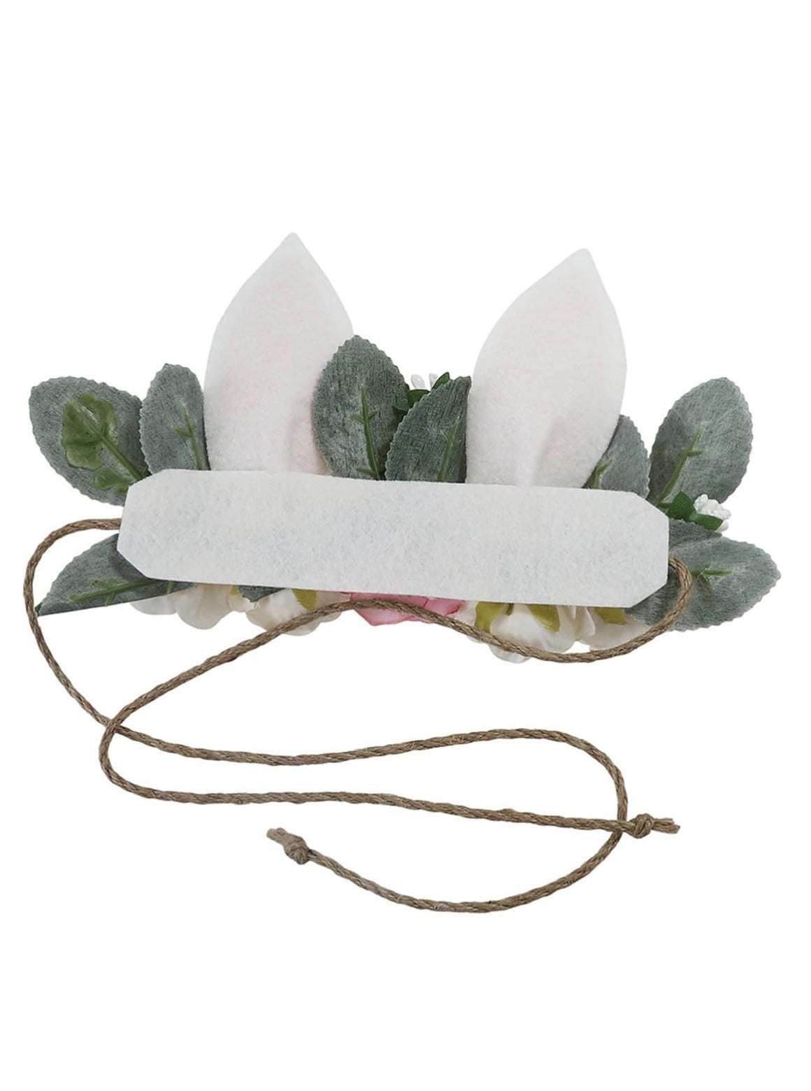 Girls Flower Bunny Ears Headband - Girls Accessories