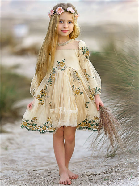 Lavender Flower Girl Dress for Kids