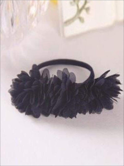 Girls Flower Petal Hair Band - Black / Small - Hair Accessories