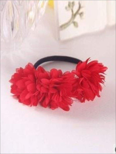 Girls Flower Petal Hair Band - Red / Small - Hair Accessories