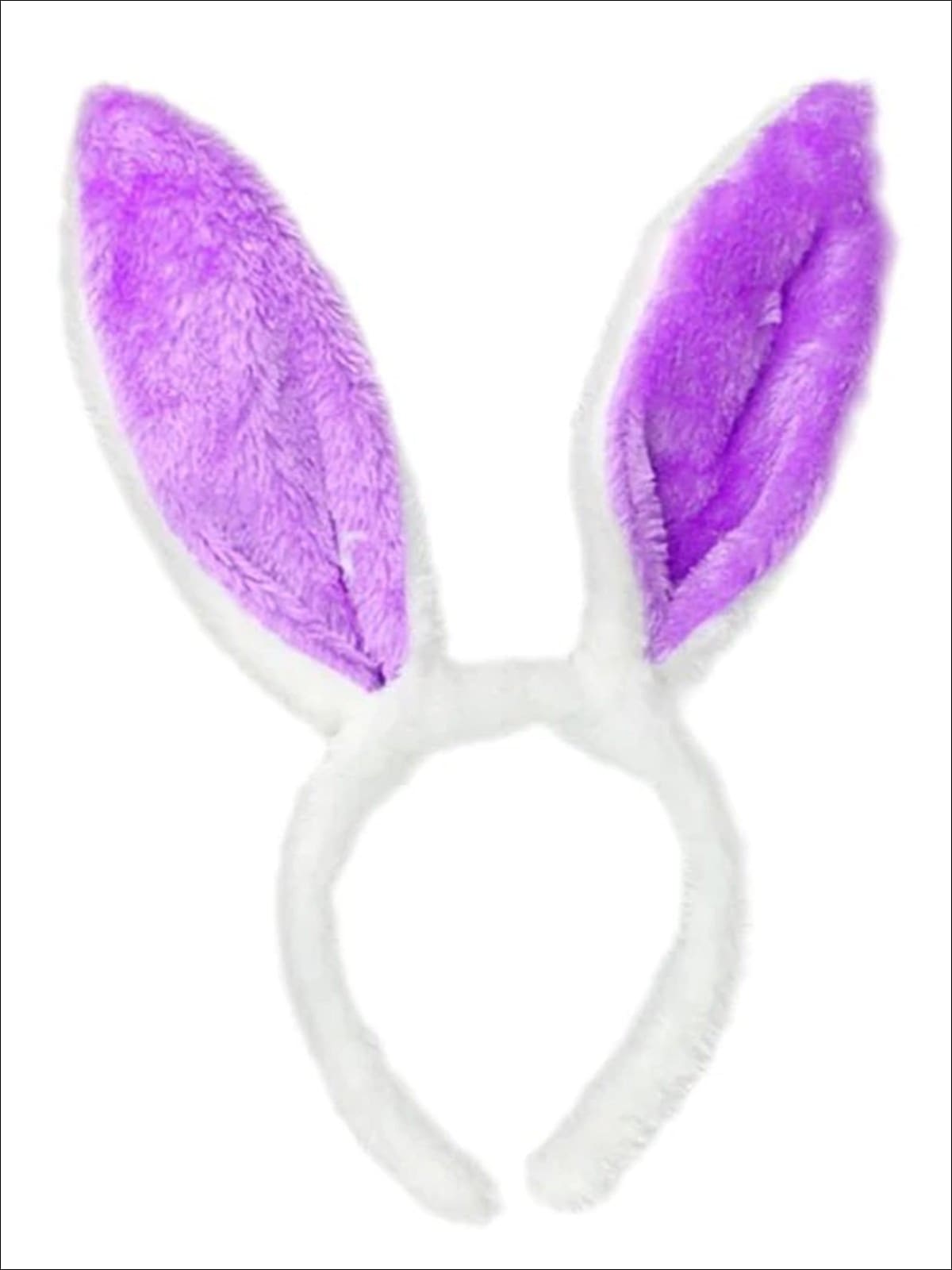 Little Girls Easter Accessories | Faux Fur Bunny Ears Headband