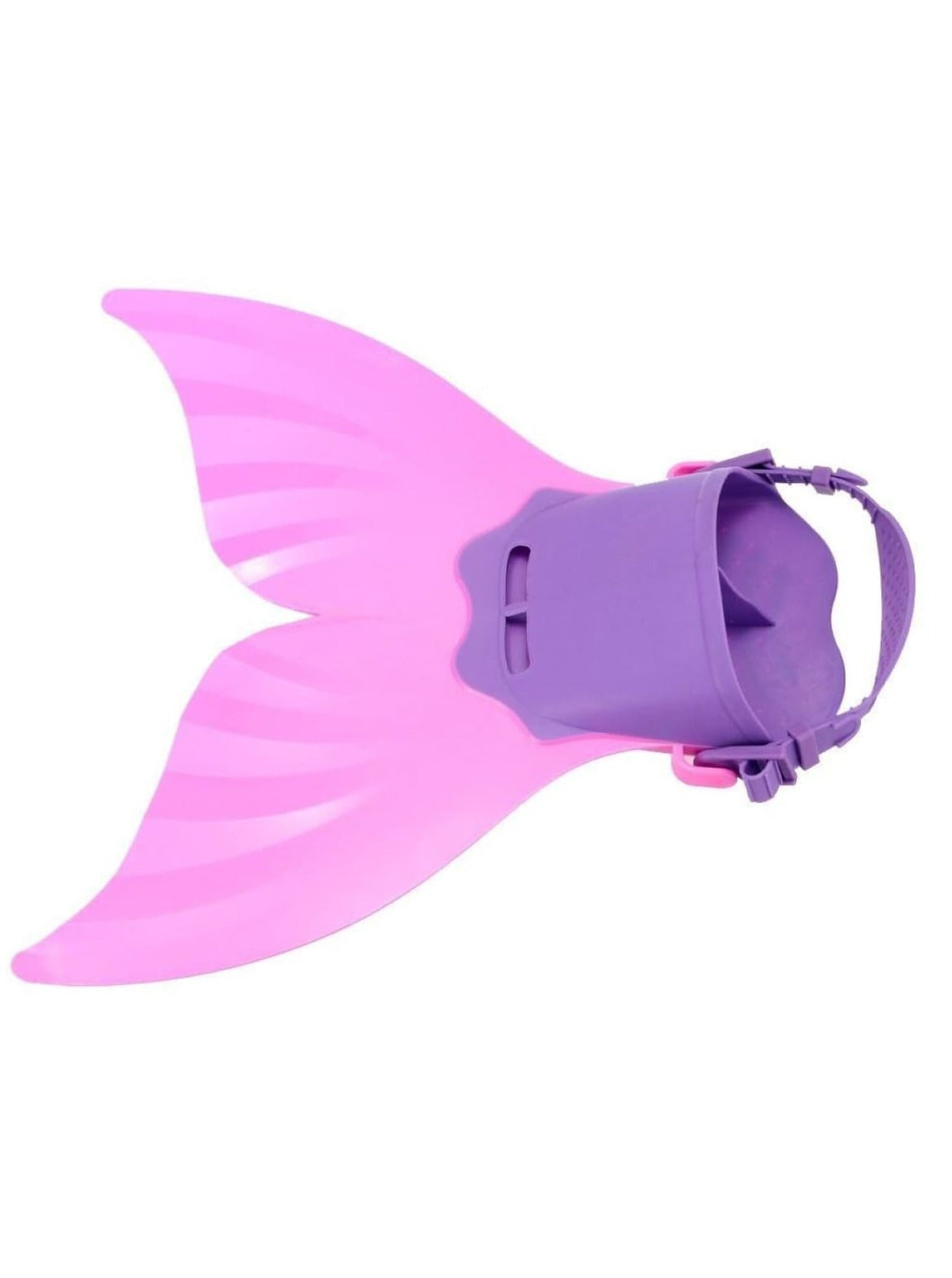 Girls Pink/Purple Monofin Tail - Girls Swimmable Monofin for Mermaid Tail