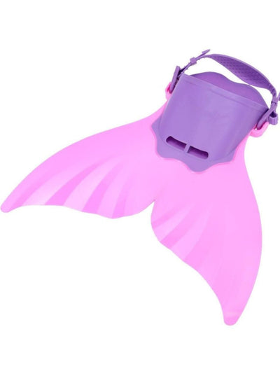 Girls Pink/Purple Monofin Tail - Girls Swimmable Monofin for Mermaid Tail