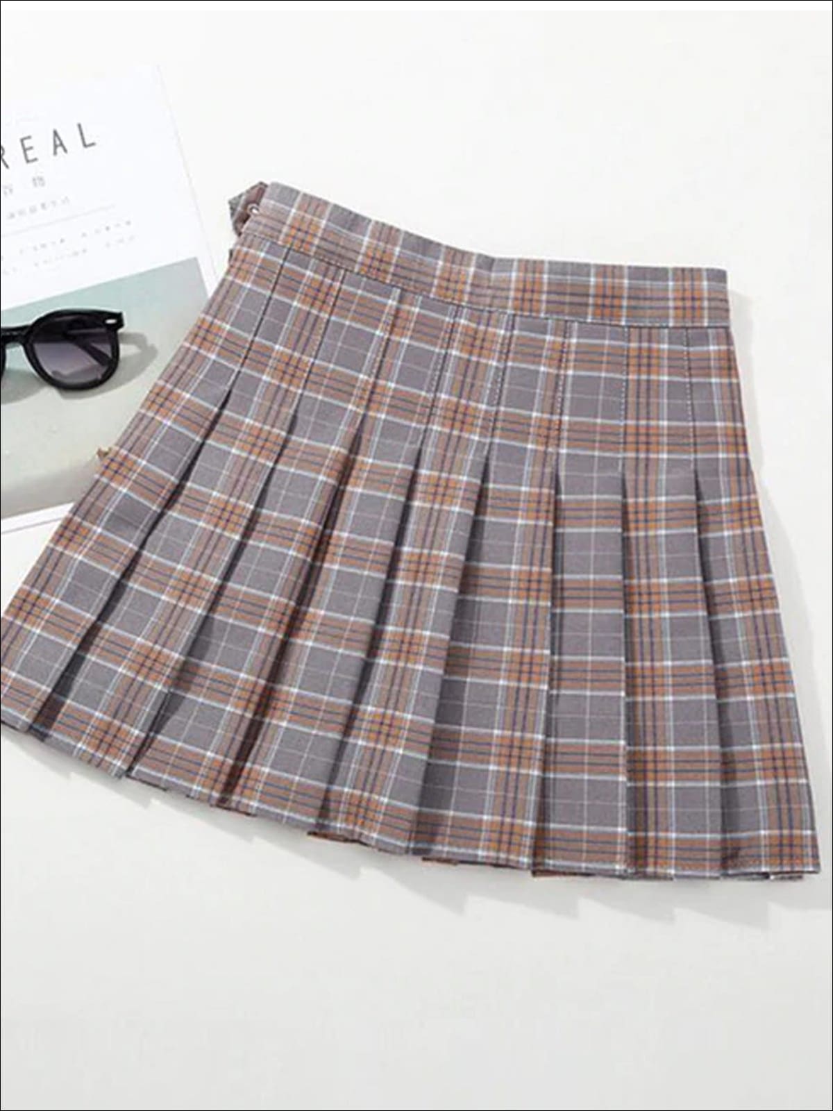 Cute Clothes For Girls | Preppy Plaid Pleated Skirt | Girls Boutique