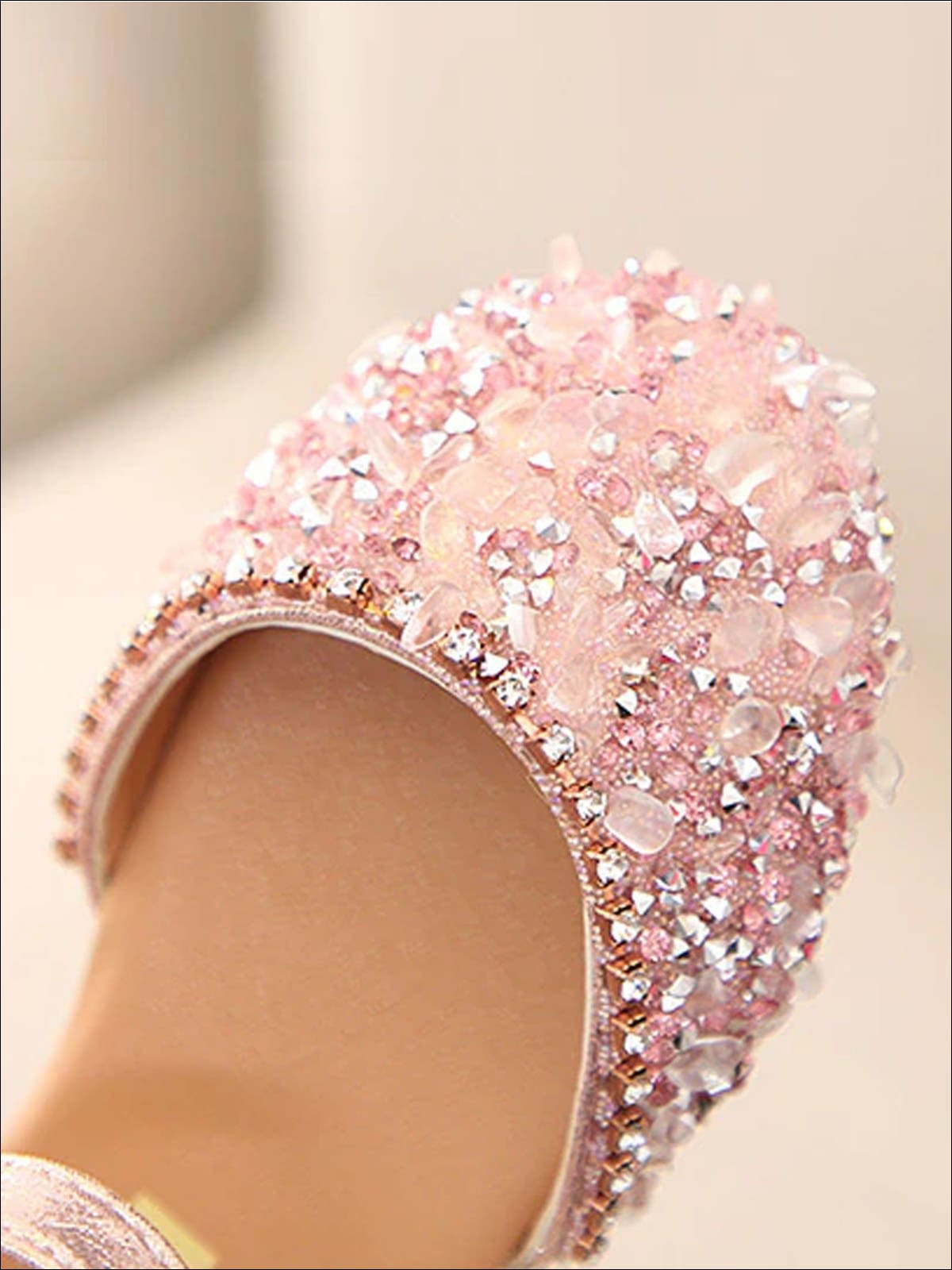 Mia Belle Girls Princess Sequined Bow Flats | Shoes By Liv and Mia