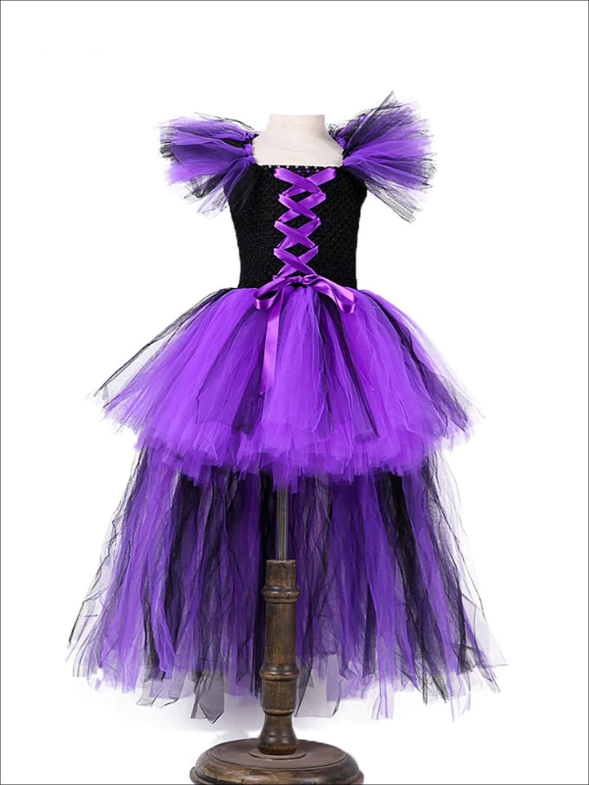 Girls Halloween Costumes | Maleficent Inspired Dress - Mia Belle Girls