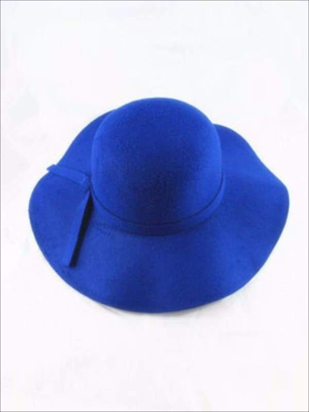 Girls Royal Blue Floppy Hat - Royal Blue / Small - Girls Hat
