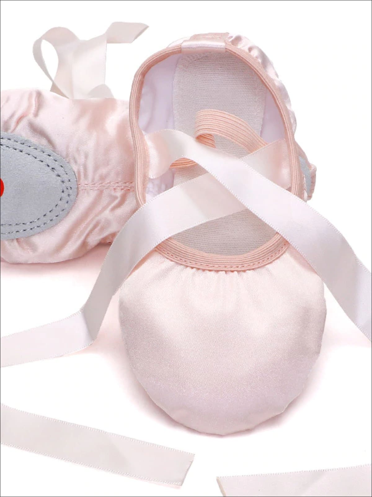 Halloween Accessories | Satin Ribbon Ballerina Shoes - Mia Belle Girls
