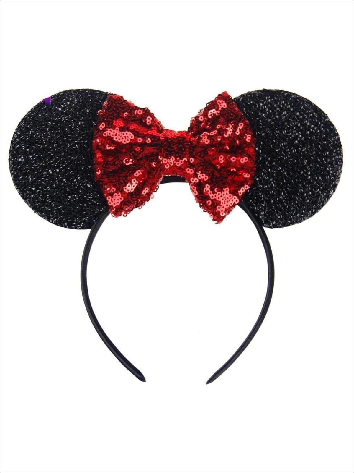 Halloween Accessory | Sequin Mouse Ear Headband | Mia Belle Girls