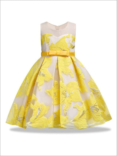 Girls Special Occasion Dress | Lilly Love Shimmer Thread Party Dress ...