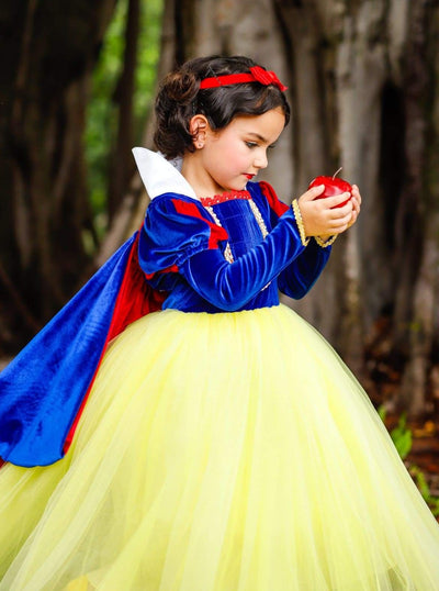 Girls Halloween Costumes | Toddlers Snow White Gown - Mia Belle Girls